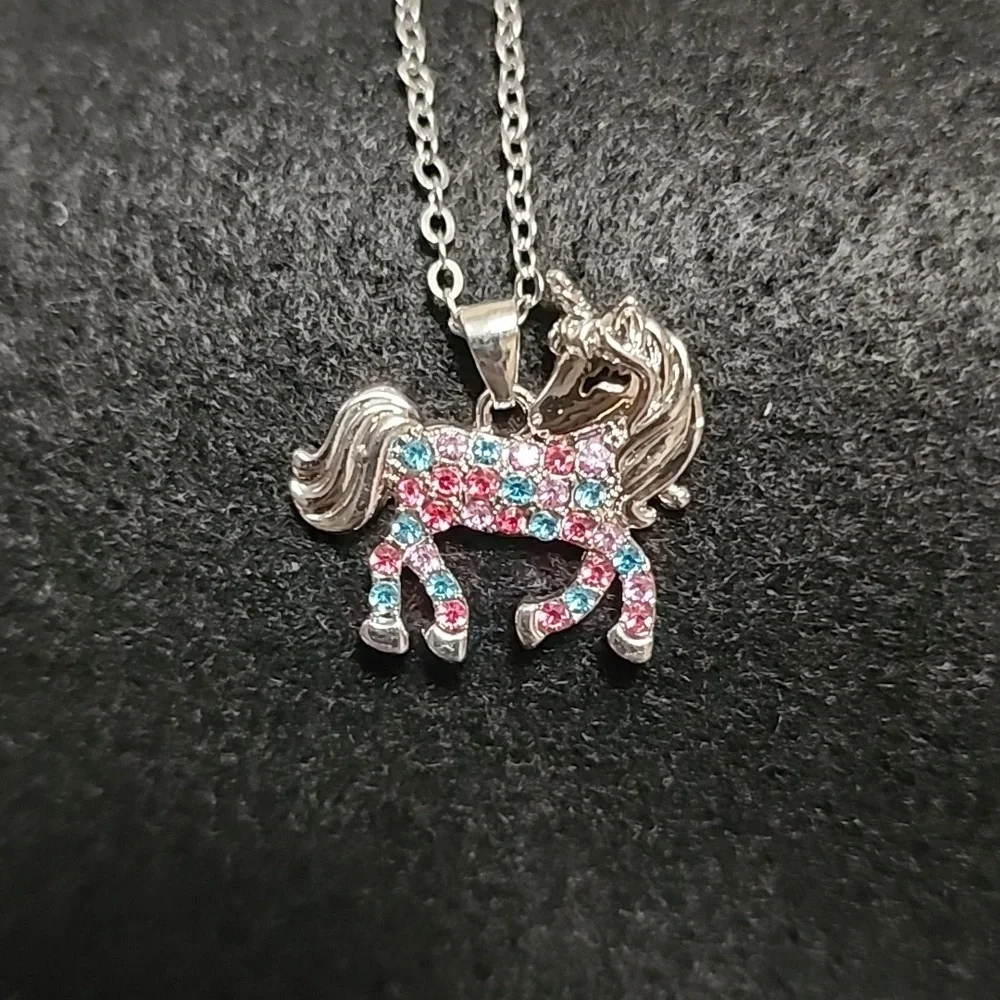 Multicolor Unicorn Necklace